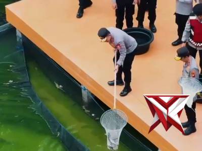 Kapolri kunjungi SPPG paakri Polda Sumsel, Relawan terima Tali asih