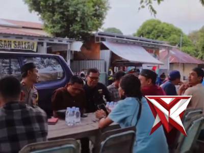 Humas Polres Ternate Jalin Silaturahmi dengan Wartawan