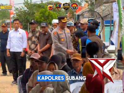 Polres Subang Peduli Rumah Tidak Layak Huni