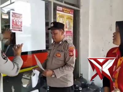 Kegiatan pesonil polsek pampangan