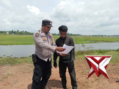 Pampangan &ndash; Dalam upaya mencegah terjadinya kebakaran hutan dan lahan (karhutla), Polsek Pampangan t