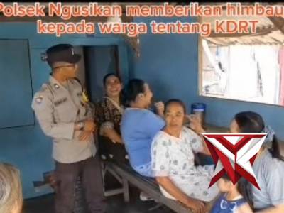 POLSEK NGUSIKAN SOSIALISASI BAHAYA KDRT - PoliceTube