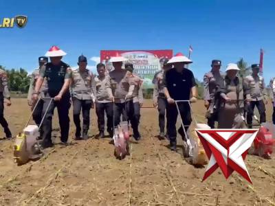 Gubernur dan Kapolda Bengkulu Launching Lomba Ketahanan Pangan &ldquo;Satu Desa Satu Hektar&rdquo; di Seluma - PoliceTube