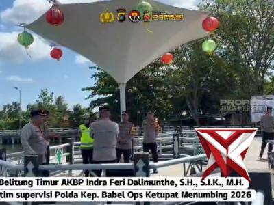 Biro Ops Polda Kep. Babel Melaksanakan Supervisi Ops Ketupat 2026 di Polres Belitung Timur

Kegiatan