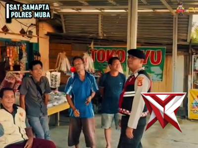 Patroli Dialogis Sat Samapta Polres Muba. 09.11