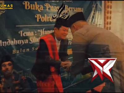 BUKA PUASA BERSAMA POLRES MERAUKE DI MASJID AL-HADI POLRES MERAUKE