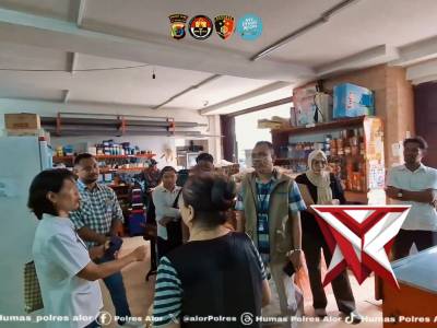 UNIT TIPIDTER SAT RESKRIM POLRES ALOR BERSAMA SATGASDA INTENSIFKAN SIDAK HARGA BAHAN PANGAN - PoliceTube