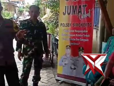 Jum'at Curhat Polsek Simokerto