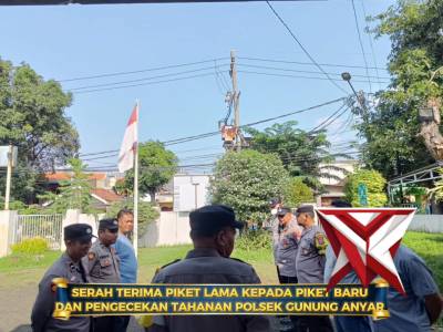 Piket Fungsi Polsek Gunung Anyar Melaksankan Patroli di GKJW