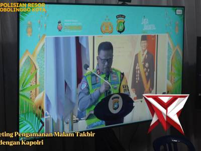 Rangkaian pengamanan malam takbir hari Raya Idul Fitri 1447 H