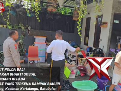 Bakti Sosial Ditpamobvit Polda Bali