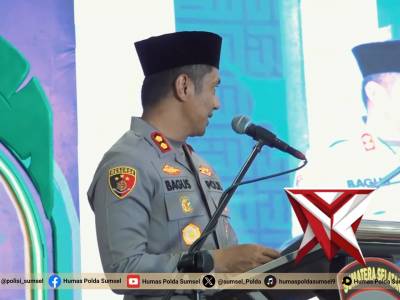 Safari Ramadhan Jadi Strategi Kapolda Sumsel Jaga Stabilitas Nasional