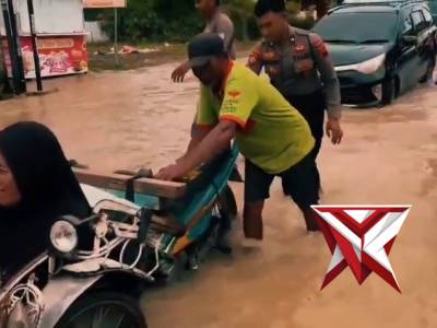 Quick Respon Anggota Sat Samapta Polres Brebes