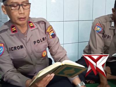 Isi Ramadhan dengan Ibadah, Anggota Polsek Tugu Laksanakan Tadarus Al-Qur&rsquo;an