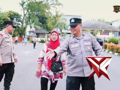 Kapolda sumsel pimpin langsung gerakan pangan murah
