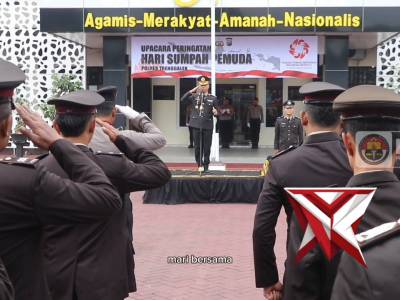 Hari Sumpah Pemuda, Kapolres Trenggalek: Gelorakan Semangat Persatuan dan Kesatuan