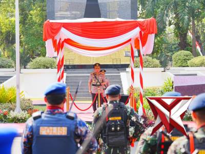 Kapolri Pimpin Upacara Hari Juang Polri, Simbol Dedikasi Polri Untuk Bangsa