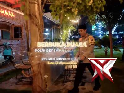 POLRI KHUSUSNYA POLRES PROBOLINGGO MENGGELAR BUKA BERSAMA DENGAN REKAN REKAN INSAN MEDIA