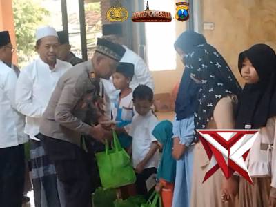 Safari ramadhan dan santunan anak yatim