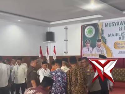 KAPOLRESTA BENGKULU HADIRI MUSDA MUI KOTA BENGKULU