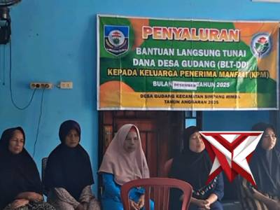 Penyaluran dana bantuan kepada masyarakat??