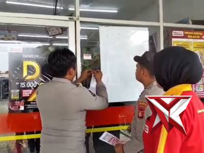 Kegiatan pesonil polsek pampangan