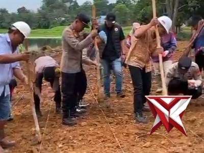 Giat penenamam jagung serentak kuartal I 2026 Polsek Rawas Ilir