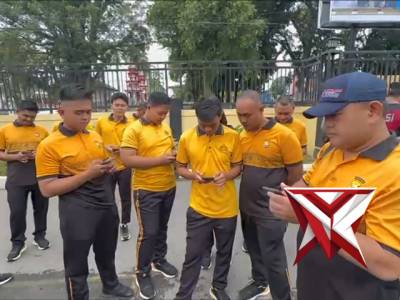 Polresta Bengkulu Laksanakan Senam Jari, Dukung Optimalisasi Media Sosial Polri - PoliceTube