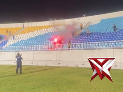Gladi Penanganan Flare di Stadion Kanjuruhan