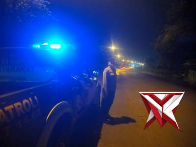 [ POLSEK JATIREJO ] PATROLI BLUE LIGHT