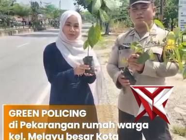 giat green policing oleh polsek TPTM