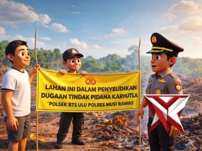 Himbauan Karhutlah Polsek BTS Ulu