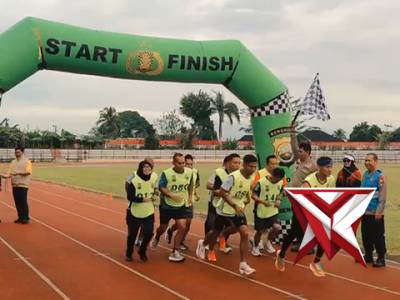 Tes Kesamaptaan Jasmani Seleksi Calon Serdik Sespimen Polri Dikreg ke-66 dan 67