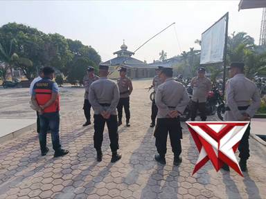 serah terima piket pelayanan polsek pujud