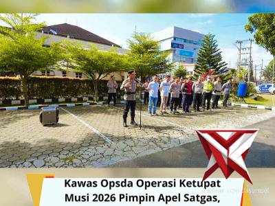 Kawas Opsda Operasi Ketupat Musi 2026 pimpin apel Satgas tekankan Kesiapsiagaan Personel - PoliceTube
