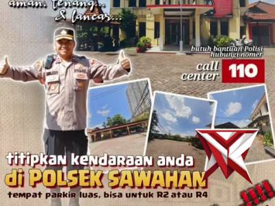 Polsek Sawahan berikan penitipan kendaraan saat mudik