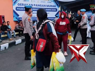 Lebaran Makin Tenang! Irjen Pol Sandi Nugroho Pimpin Langsung Gerakan Pangan Murah   Kabar gembira u