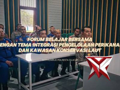 POLRI BELAJAR SATPOLAIRUD POLRESTA CILACAP