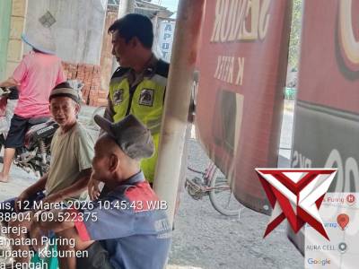 Patroli dialogis polsek Puring