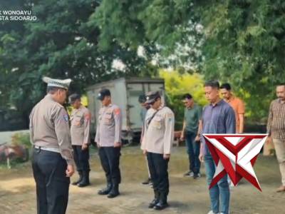 APEL PAGI POLSEK WONOAYU