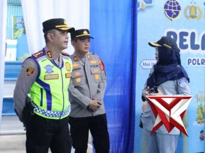 Kapolres Indramayu Lakukan Pengecekan dan Peninjauan Pos Pam Yan