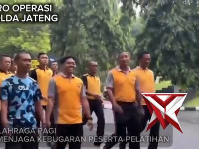 Pelaksanaan pelatihan Pamapta Pllda Jateng tahun 2025 tahap II gelombang I