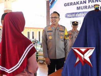 Gerakan Pangan Murah di Kajen, 2 Ton Beras dan 50 Dus Minyak Ludes Terjual