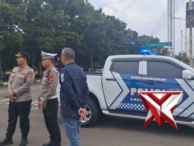 Kapolres Musi Rawas. Pantau arus balik lebaran 1447 H