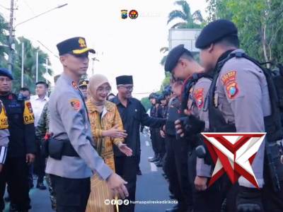 Apel Gelar Pasukan Operasi Kepolisian Terpusat Ketupat Semeru 2026