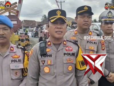 Padatnya arus balik lebaran di wilayah gunung megang