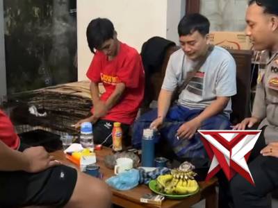 BHABINKAMTIBMAS DS. TANAH WULAN LAKUKAN GIAT KOPLING