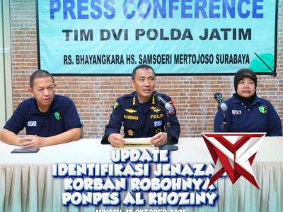 UPDATE IDENTIFIKASI JENAZAH KORBAN ROBOHNYA PONPES AL KHOZINY