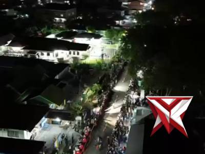 Lomba balap lari polres Kepulauan Meranti - PoliceTube