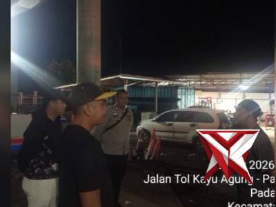 Personel Polsek Jejawi melaksanakan Patroli Malam
